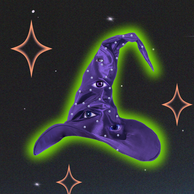 Grab,your,broom,and,drop,that,hat!,Remix,the,witch,hat,sticker,into,your,photo,and,show,off,your,Halloween,magic,—,spooky,,silly,,or,slay-level,stylish.,✨🎃